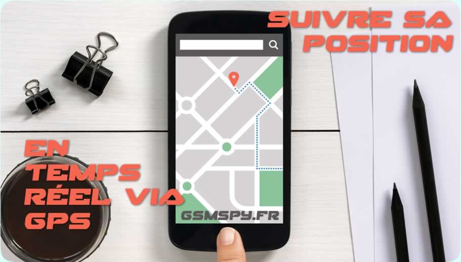 Suivre son emplacement par GPS